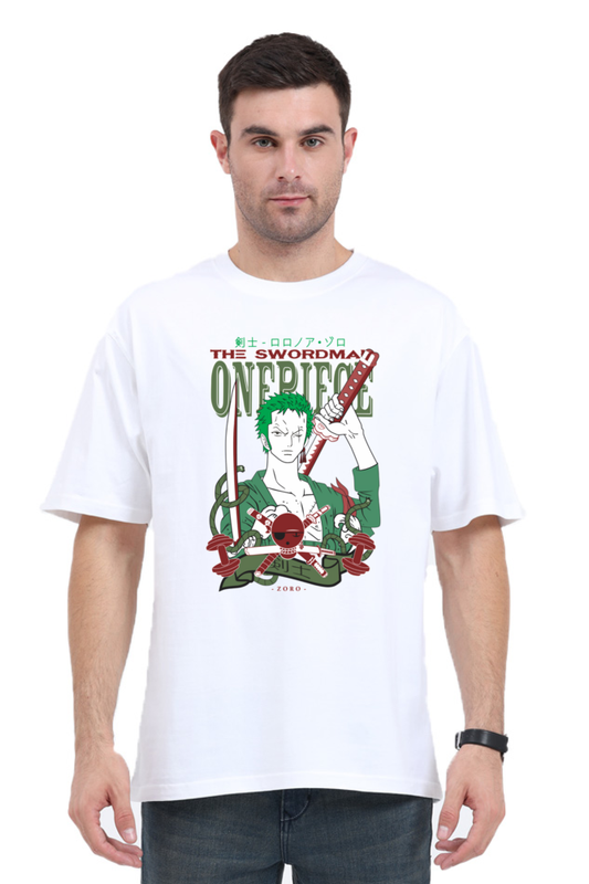 Regular Oversized T-shirt - One Piece -Zoro 3