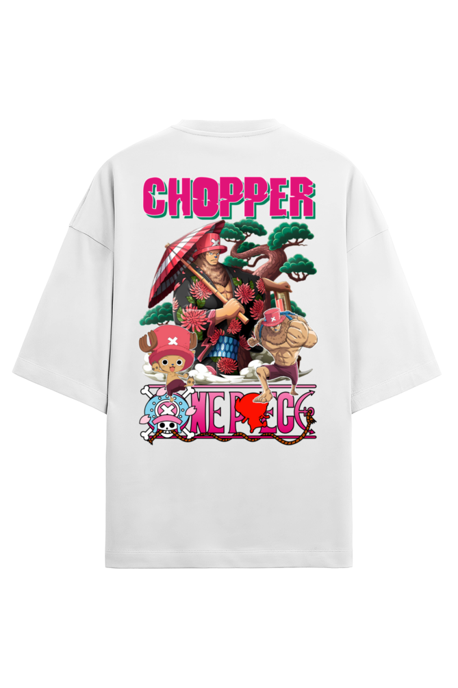 Terry Oversized T-shirt - One Piece CHOPPER