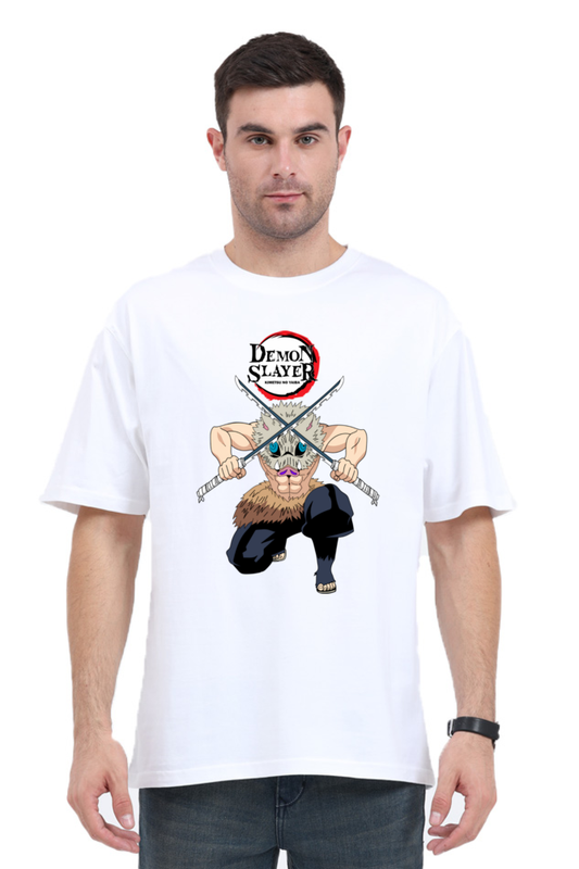 Regular Oversized T-shirt - One Piece DEMON SLAYER-10