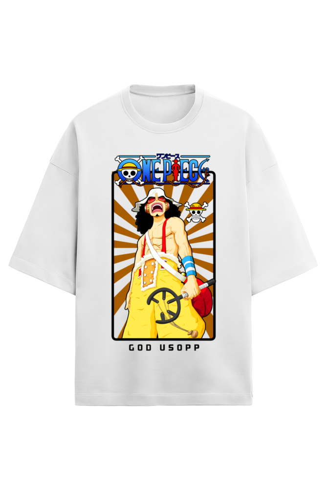 Terry Oversized T-shirt - One Piece GOD U SOPP