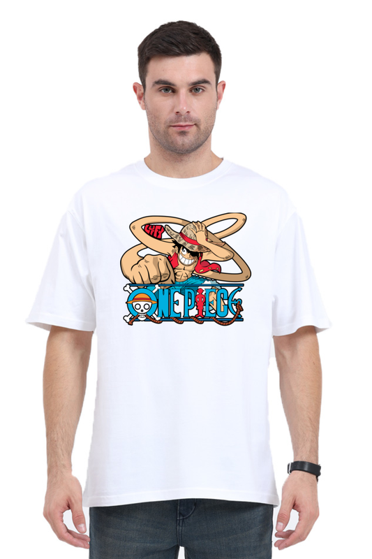 Regular Oversized T-shirt - One Piece - Luffy 9