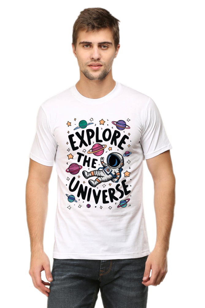 Regular T-Shirt - EXPLORE THE UNIVERSE