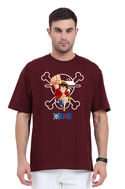 Regular Oversized T-shirt - One Piece -Luffy 8