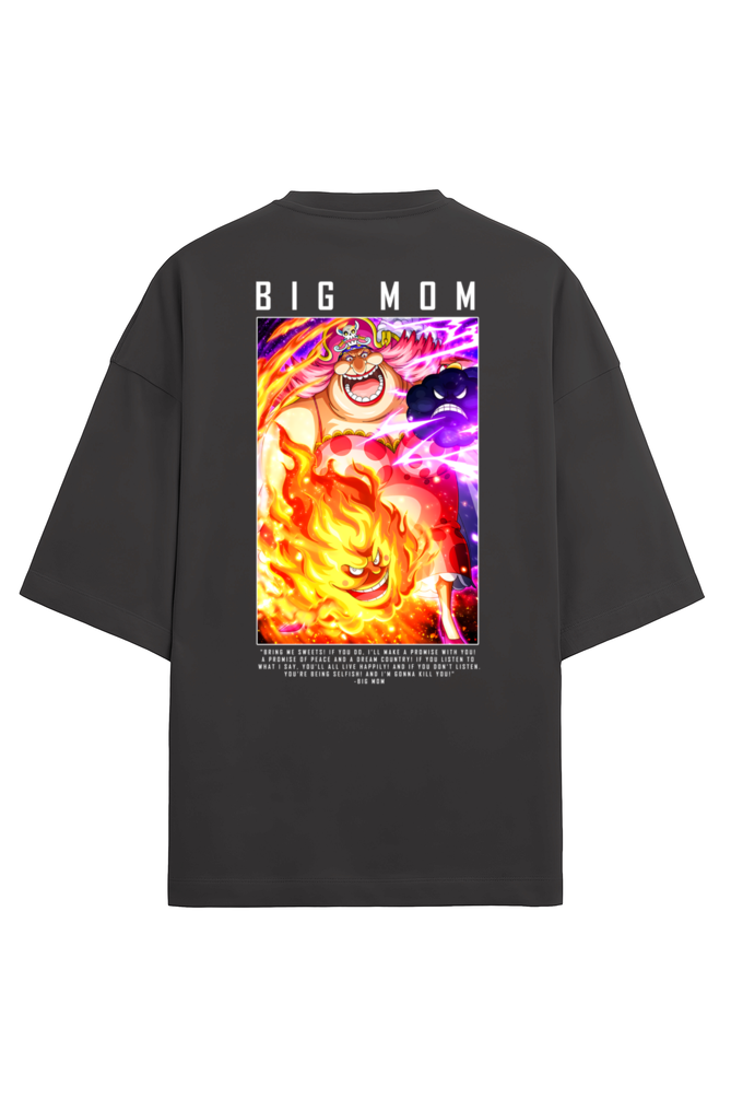 Terry Oversized T-shirt - One Piece BIG MOM