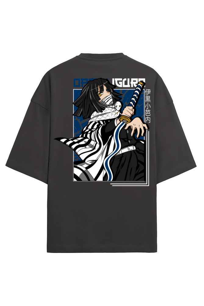 Terry Oversized T-shirt - One Piece - DEMON SLAYER-09 (BACK)