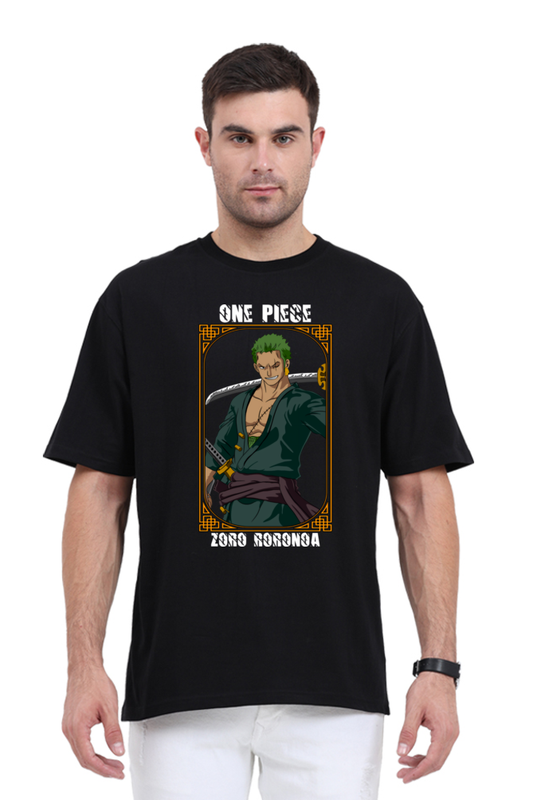 Regular Oversized T-shirt - One Piece -Zoro