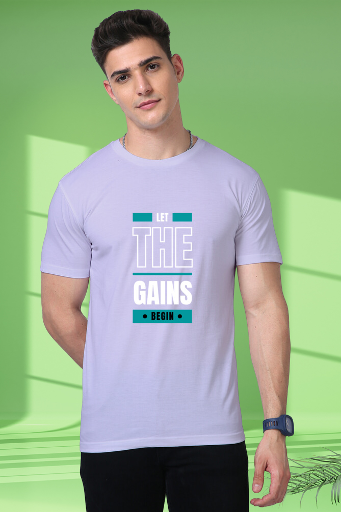 Premium T-Shirt - let the gain begin