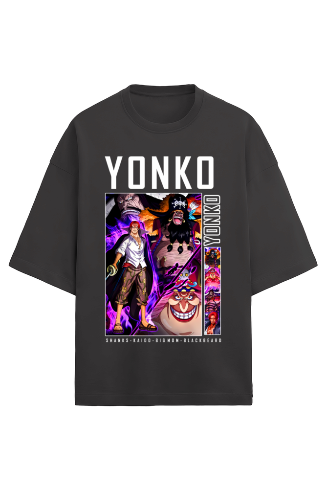 Terry Oversized T-shirt - One Piece YONKO