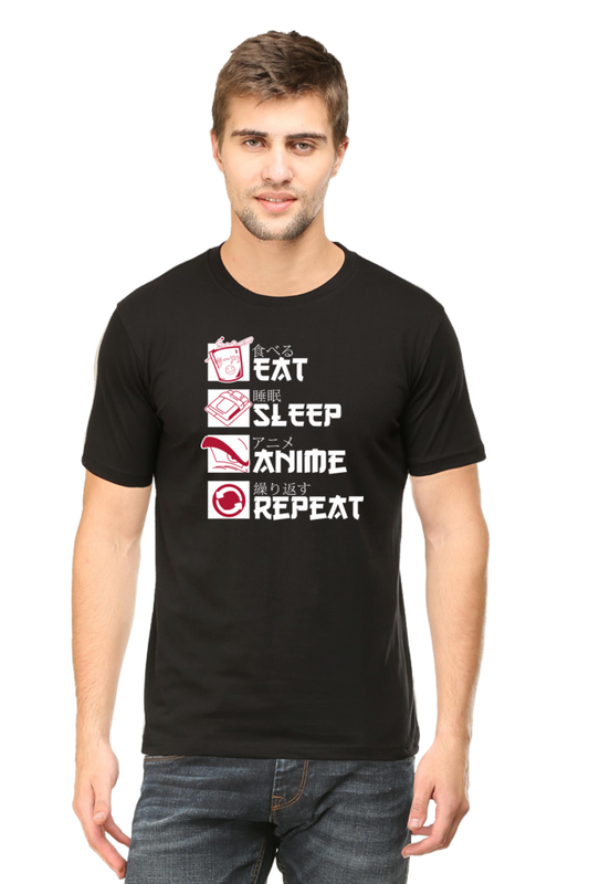 Regular T-Shirt - Eat Sleep