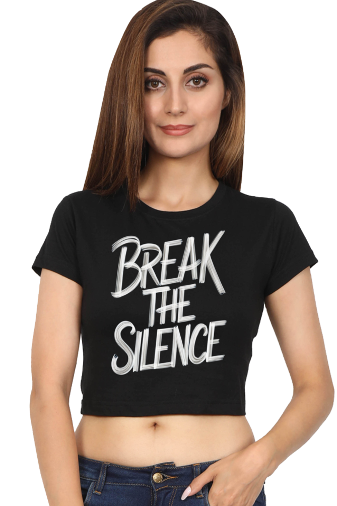 Crop Top - break the silence