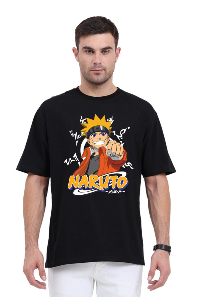 Regular Oversized T-shirt - NARUTO-06