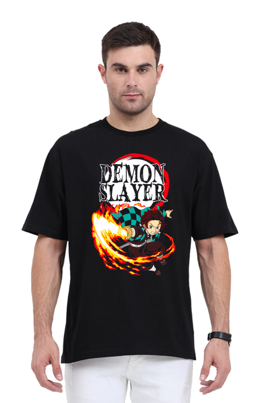 Regular Oversized T-shirt - Demon Slayer 06