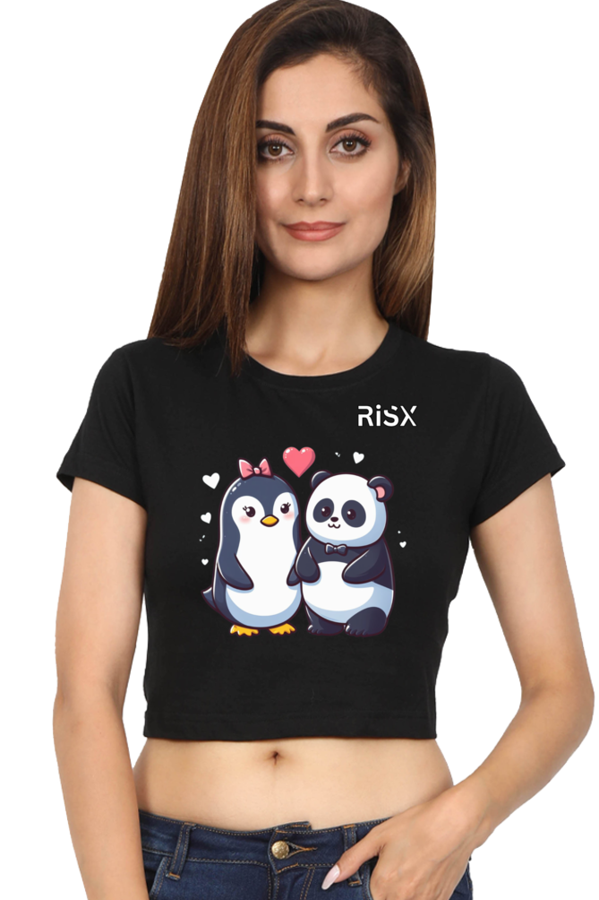 Crop Top - Penguin x Panda