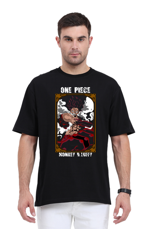 Regular Oversized T-shirt - One Piece - Luffy