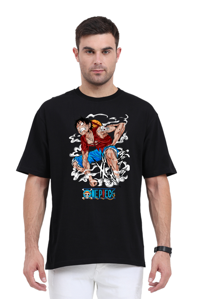 Regular Oversized T-shirt - One Piece- Luffy 12