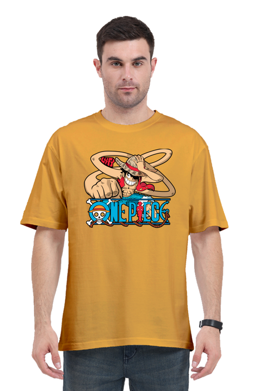 Regular Oversized T-shirt - One Piece - Luffy 9