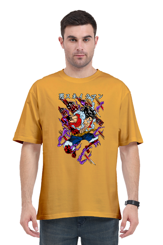 Regular Oversized T-shirt - One Piece - Luffy 13