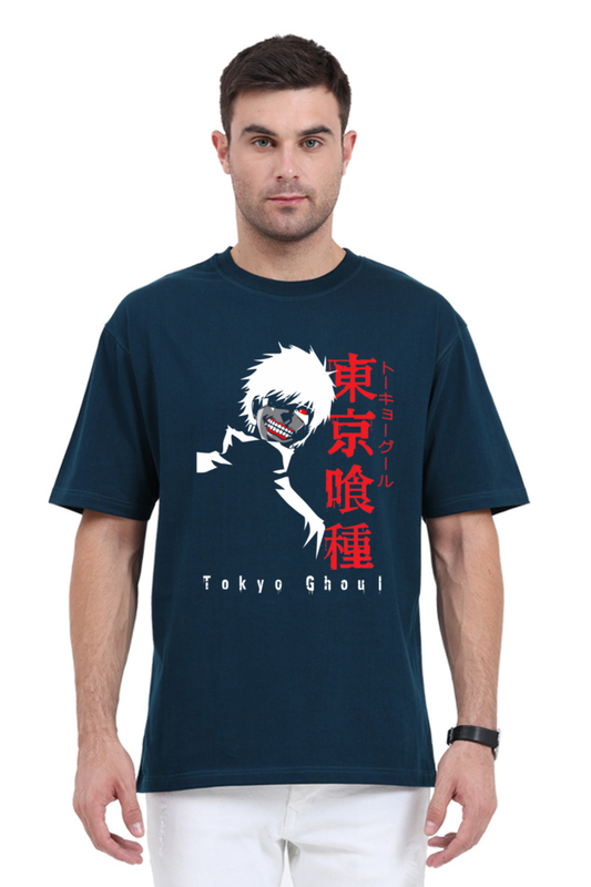 Regular Oversized T-shirt - One Piece TOKYO GHOUL 07-01