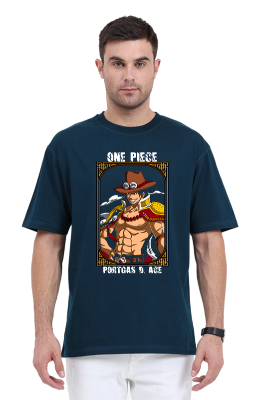 Regular Oversized T-shirt - One Piece - Ace