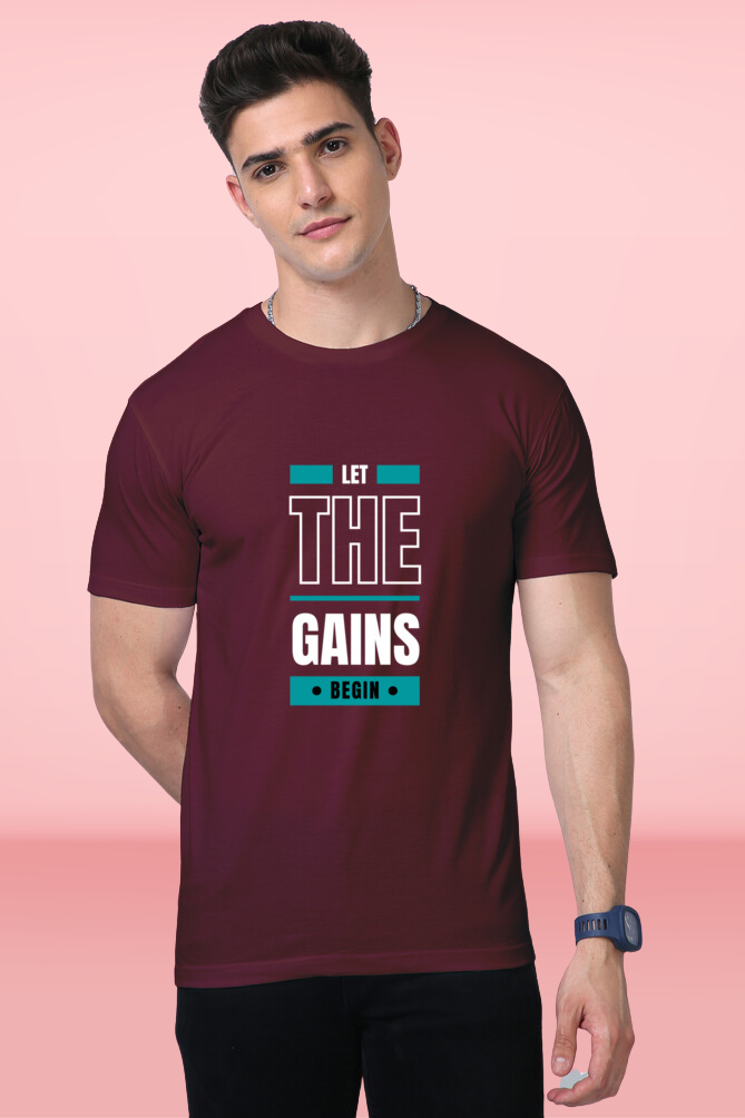 Premium T-Shirt - let the gain begin