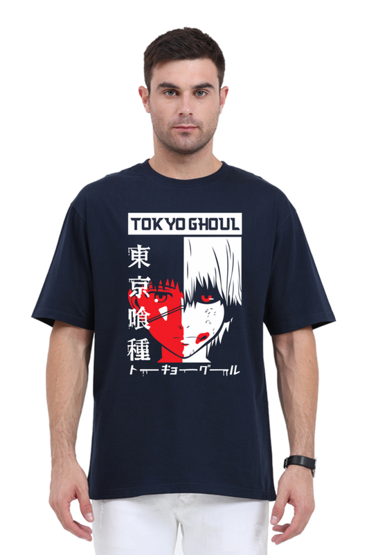 Regular Oversized T-shirt - One Piece TOKYO GHOUL 08-01