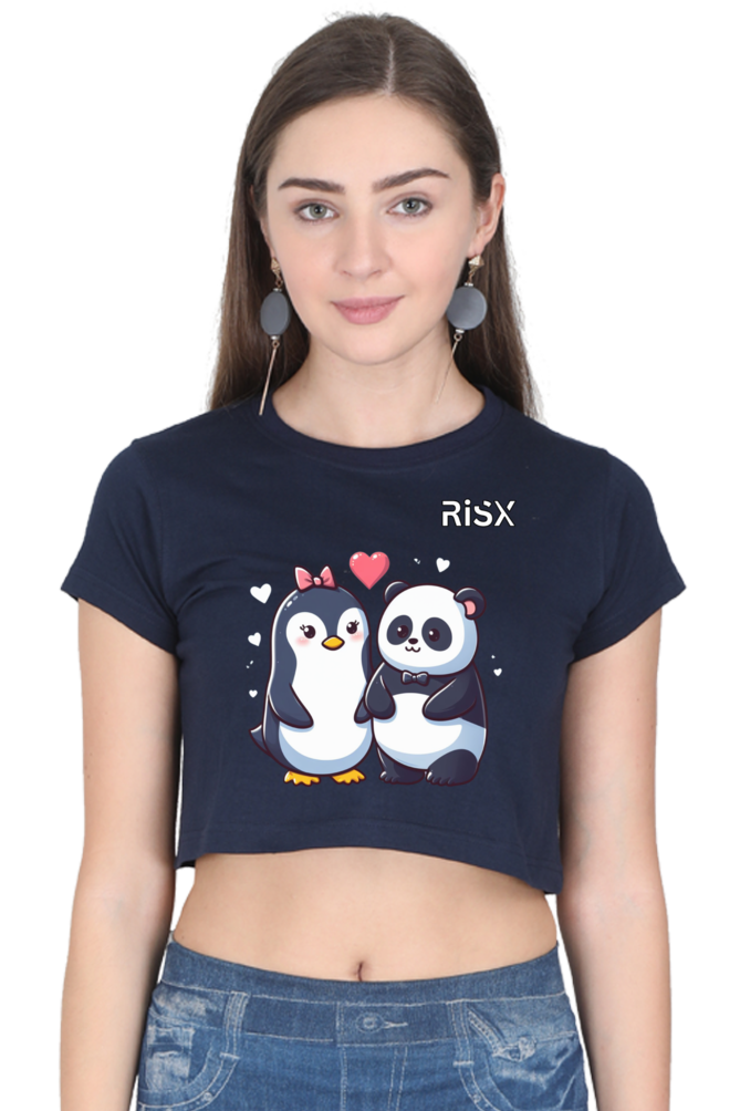 Crop Top - Penguin x Panda