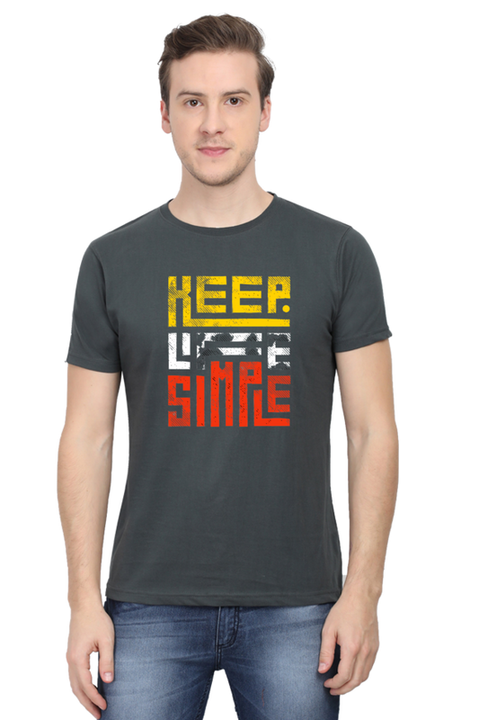 Regular T-Shirt - KEEP LIFE SIMPLE