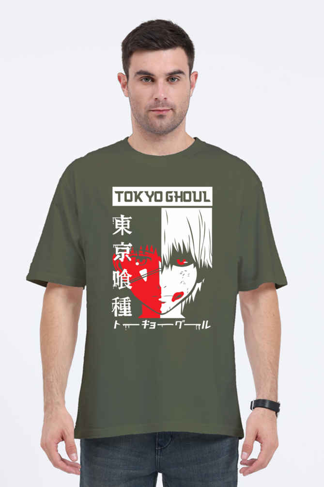 Regular Oversized T-shirt - One Piece TOKYO GHOUL 08-01