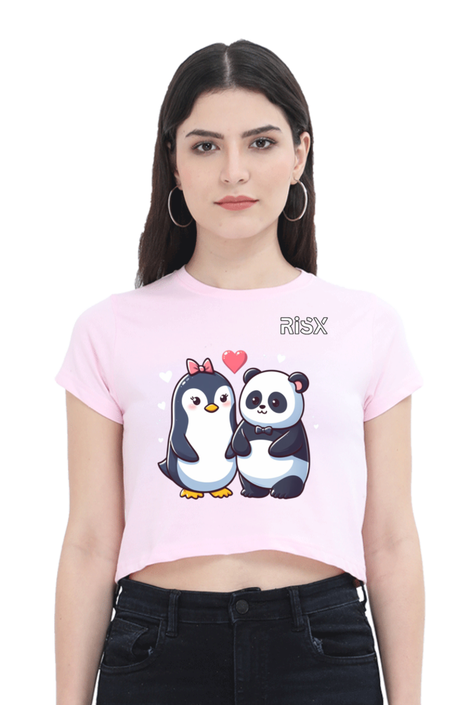 Crop Top - Penguin x Panda