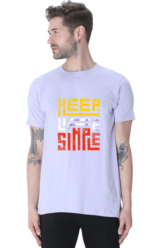 Regular T-Shirt - KEEP LIFE SIMPLE