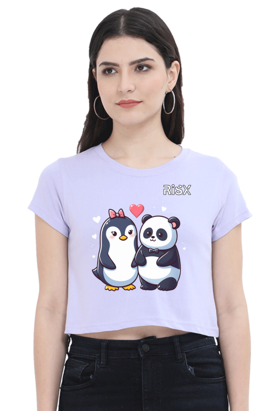 Crop Top - Penguin x Panda