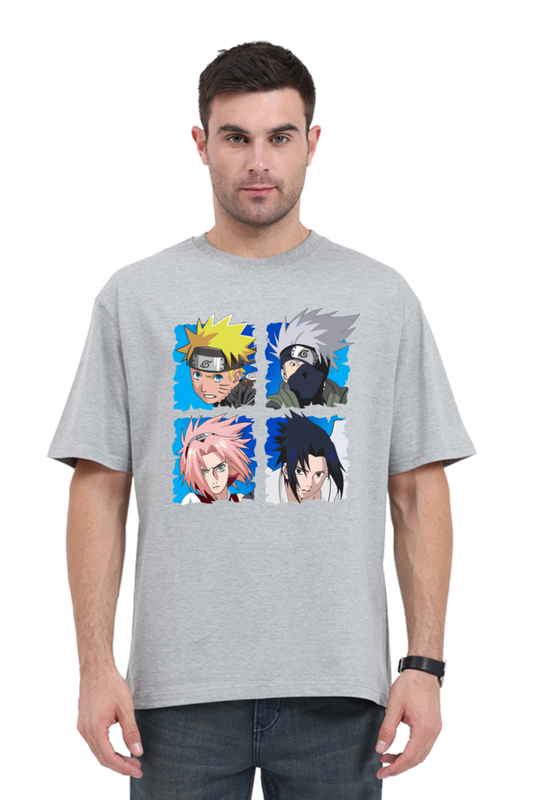 Regular Oversized T-shirt - NARUTO-12