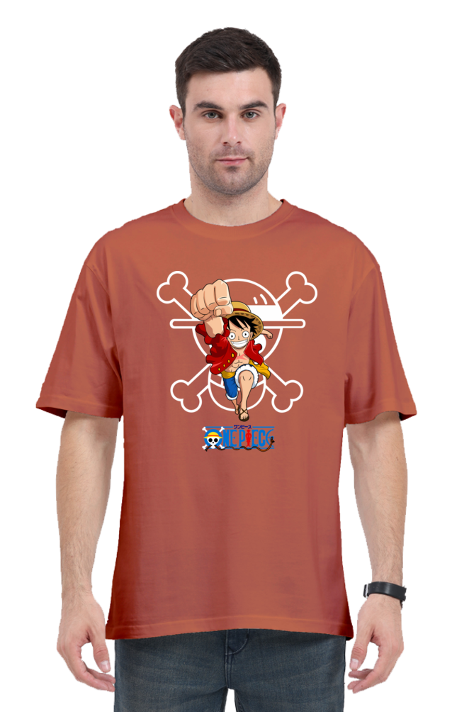 Regular Oversized T-shirt - One Piece - Luffy 8