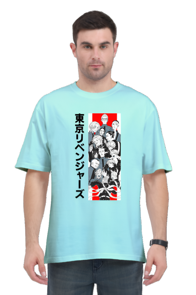 Regular Oversized T-shirt - TOKYO REVENGERS-17-01