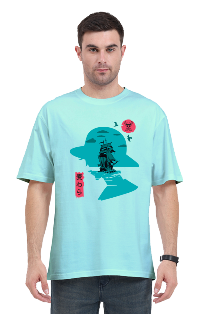 Regular Oversized T-shirt - One Piece - Luffy 4