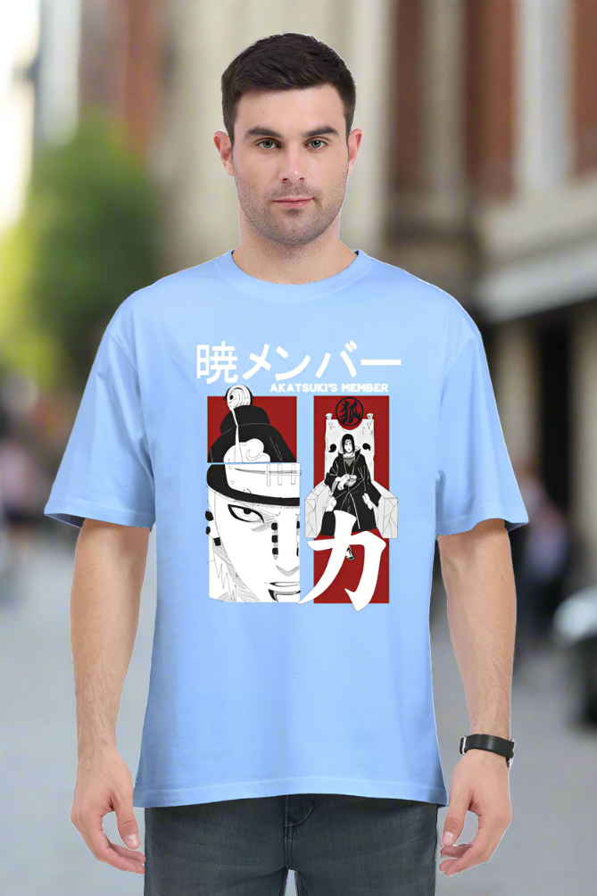 Regular Oversized T-shirt - NARUTO-10