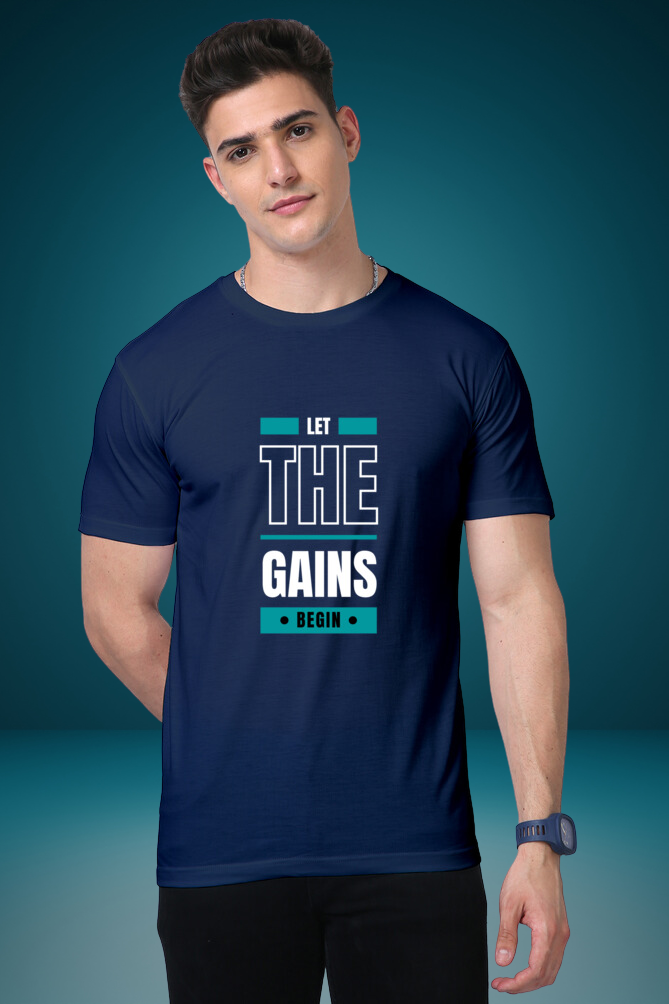 Premium T-Shirt - let the gain begin