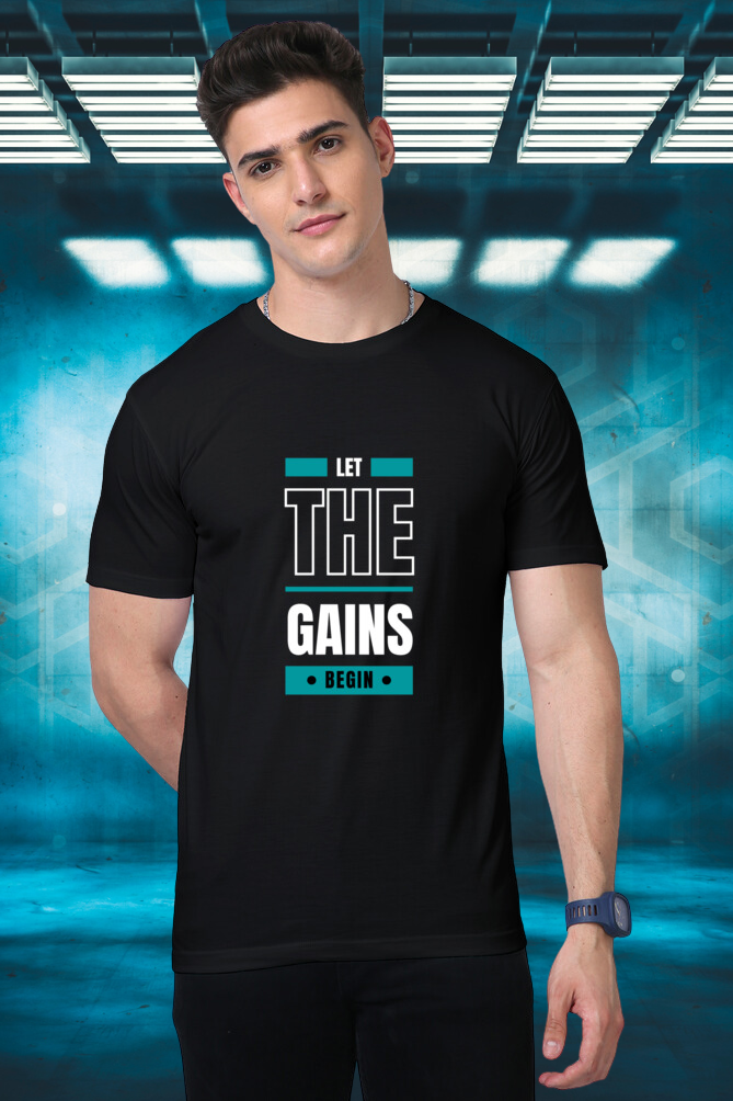 Premium T-Shirt - let the gain begin