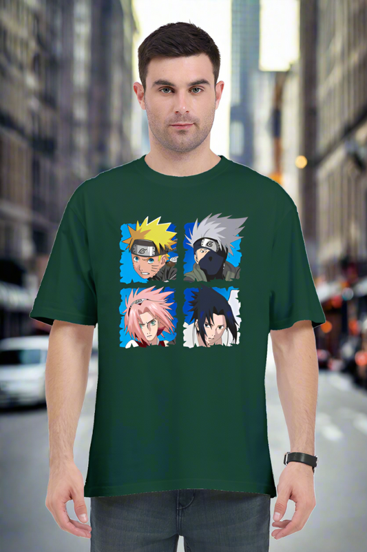 Regular Oversized T-shirt - NARUTO-12