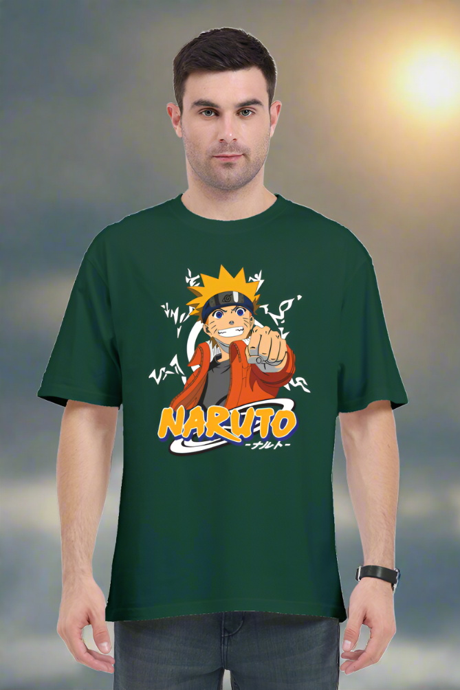 Regular Oversized T-shirt - NARUTO-06