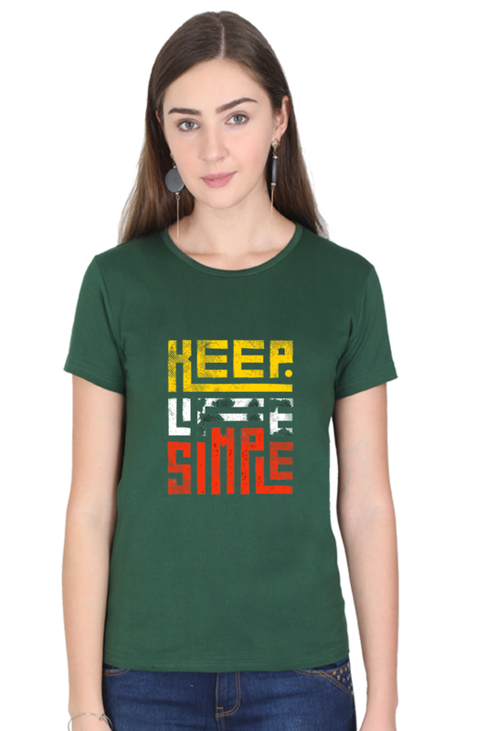 Regular T-Shirt - KEEP LIFE SIMPLE