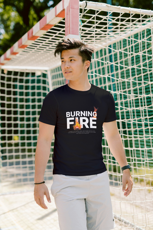 Premium T-Shirt - burning fire