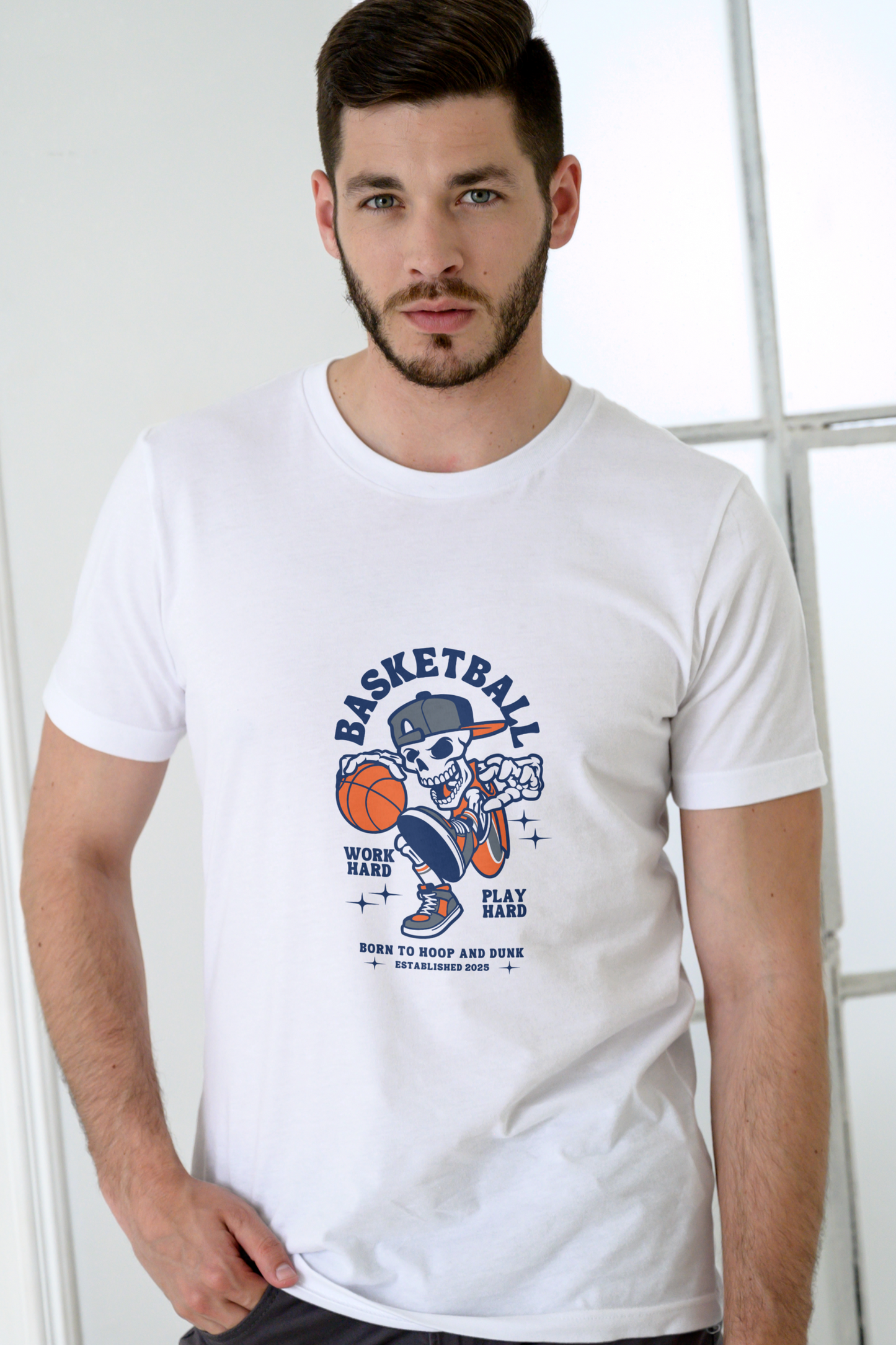 Premium T-Shirt - basketball work hard