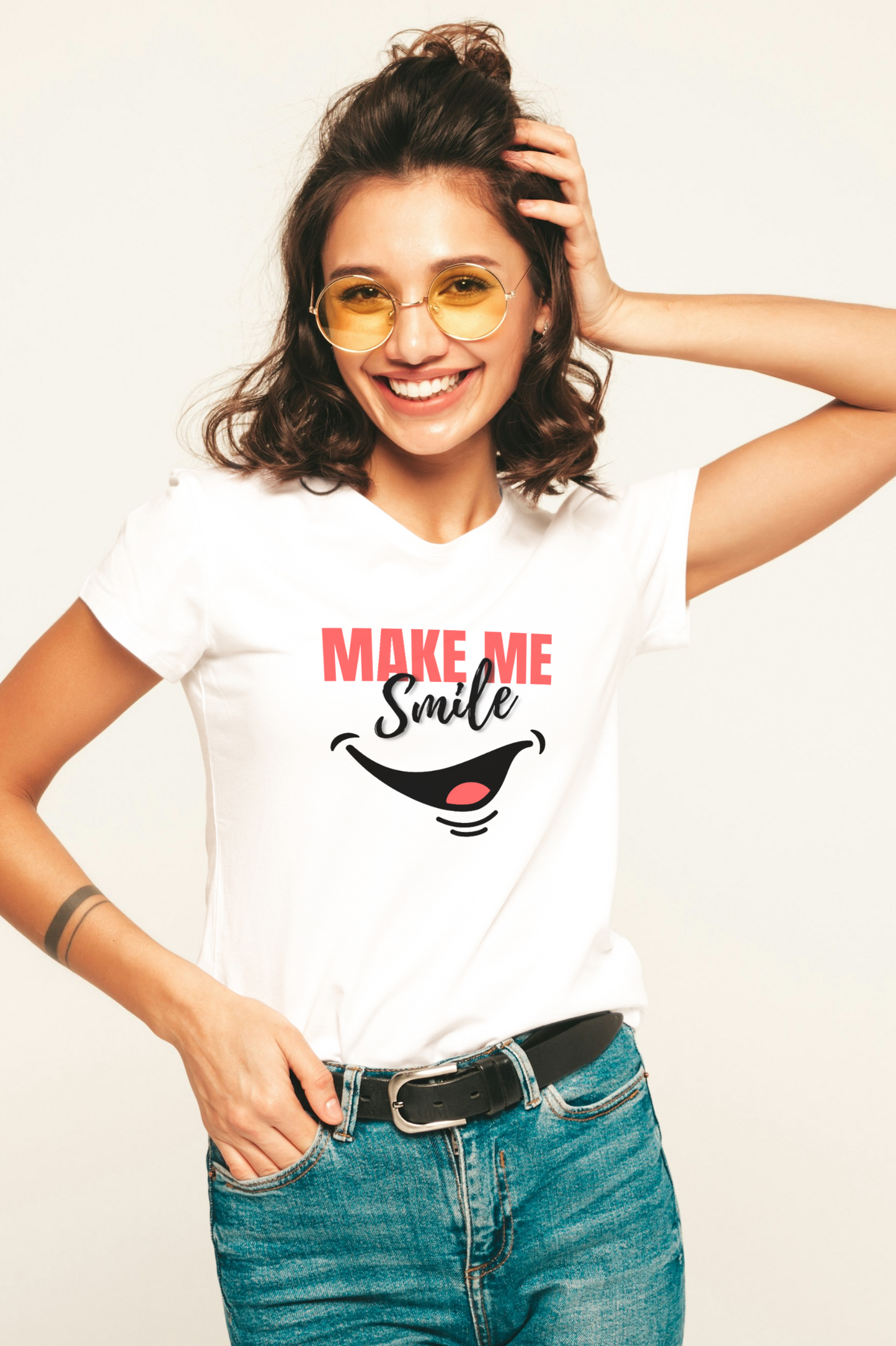 Regular T-Shirt - make me smile