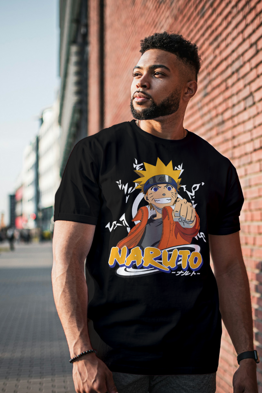 Regular Oversized T-shirt - NARUTO-06