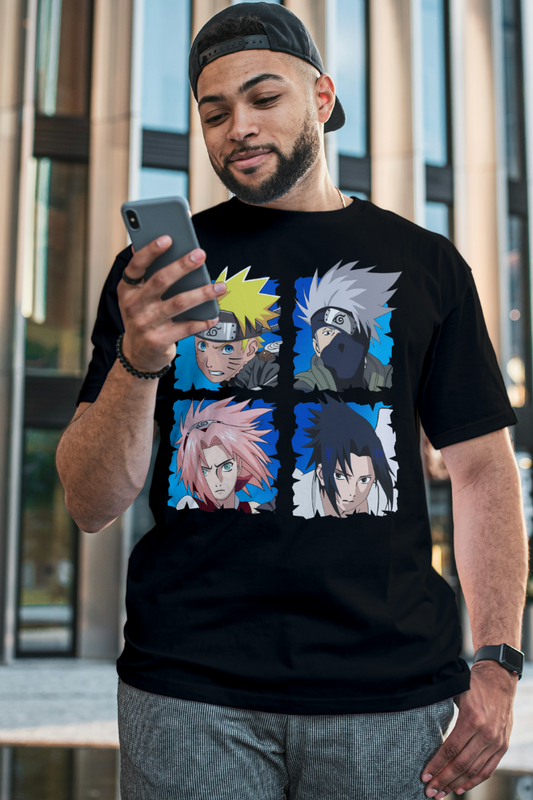 Regular Oversized T-shirt - NARUTO-12