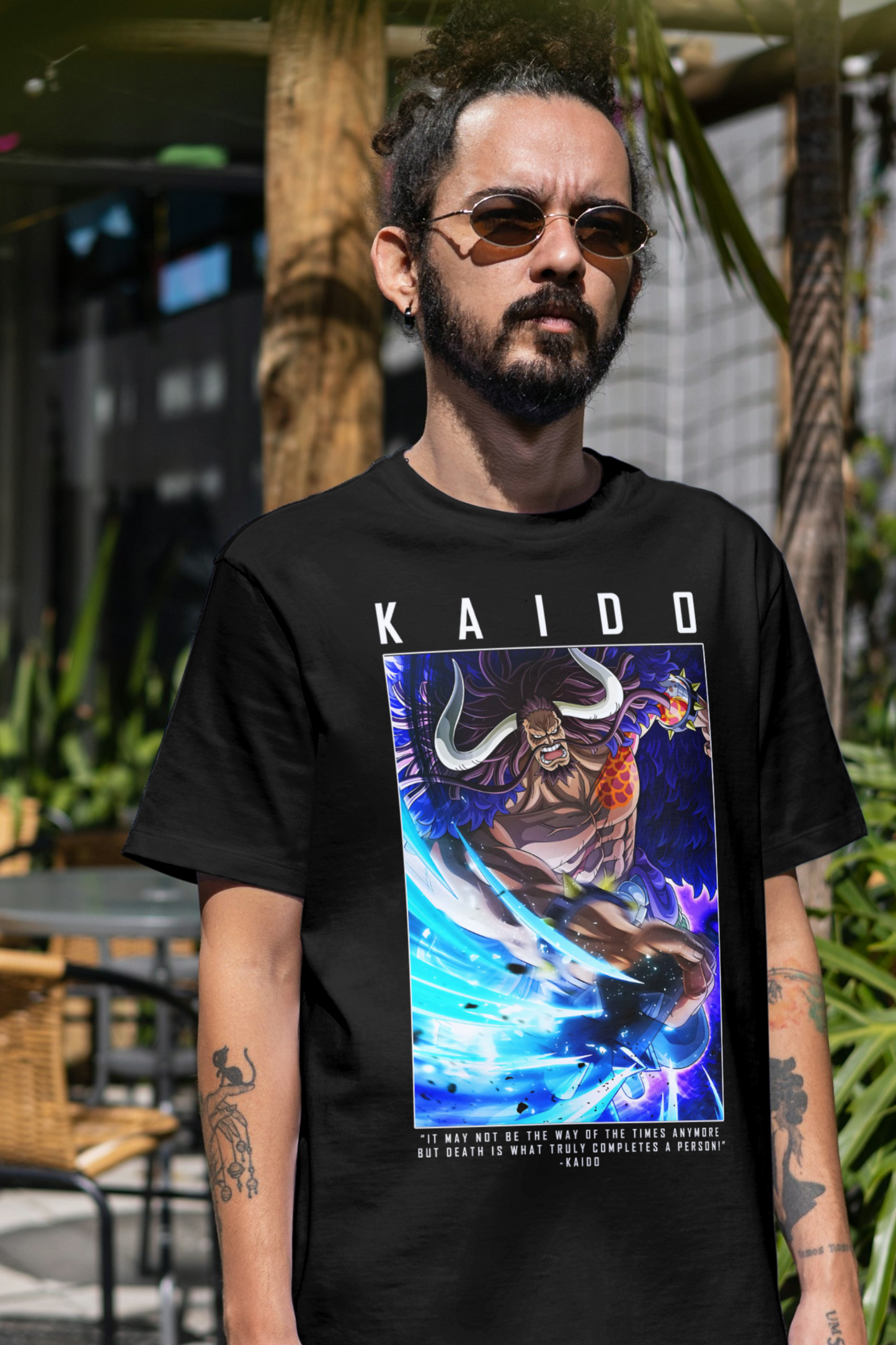 Terry Oversized T-shirt - One Piece KAIDO 01