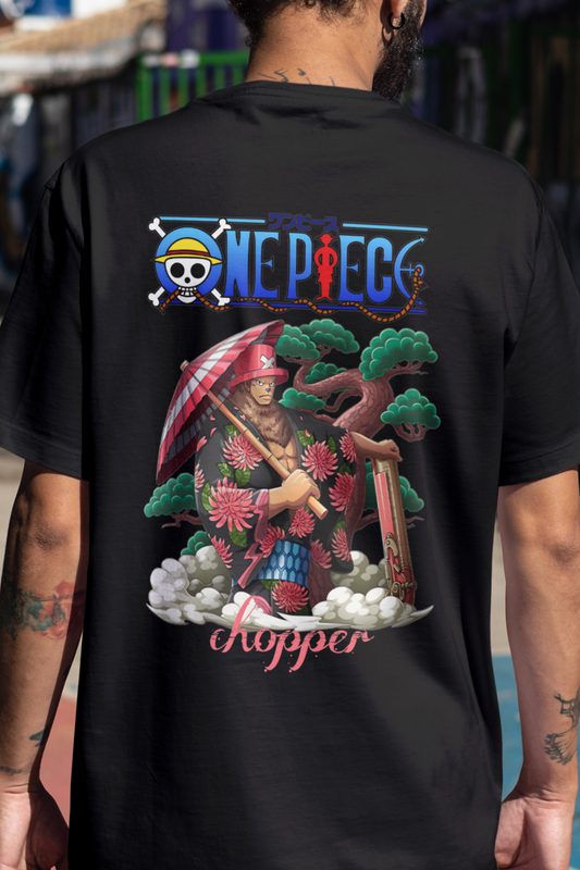 Terry Oversized T-shirt - One Piece  CHOPPER 01