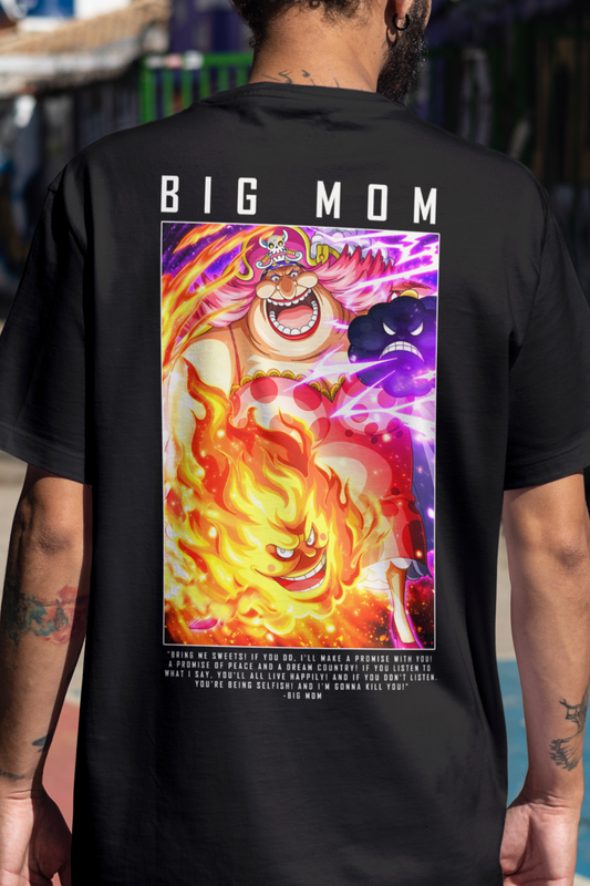 Terry Oversized T-shirt - One Piece BIG MOM