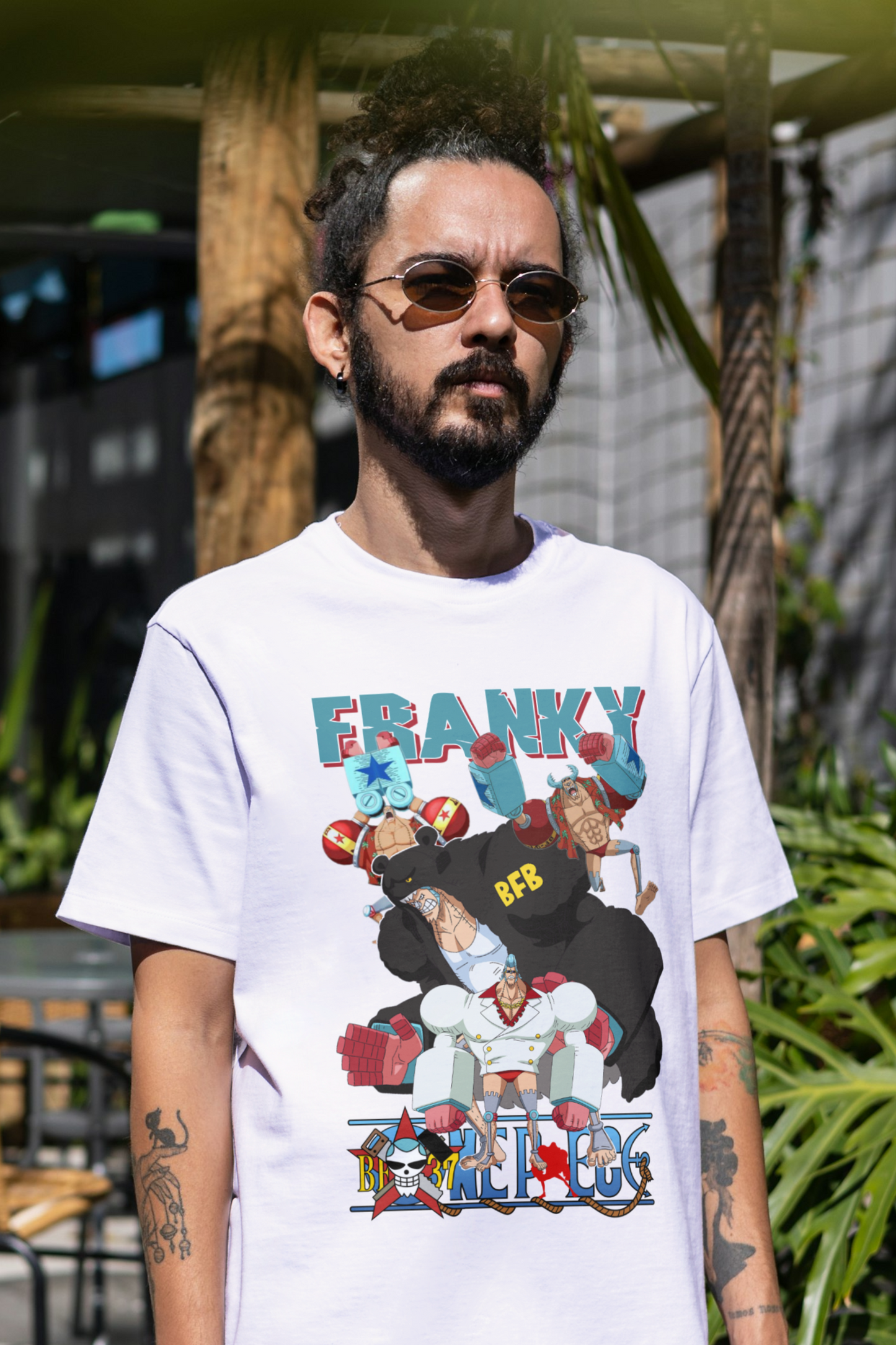 Terry Oversized T-shirt - One Piece FRANKY 02